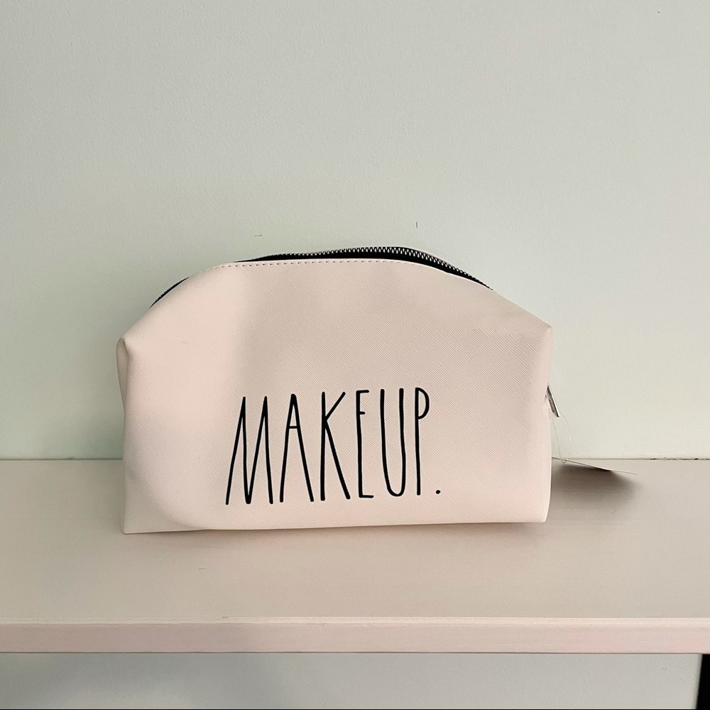 Rae Dunn NWT Cosmetics Pouch Makeup Bag Toiletries